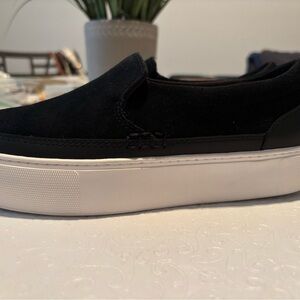 UGG Women's Black Slip-On Sneakers